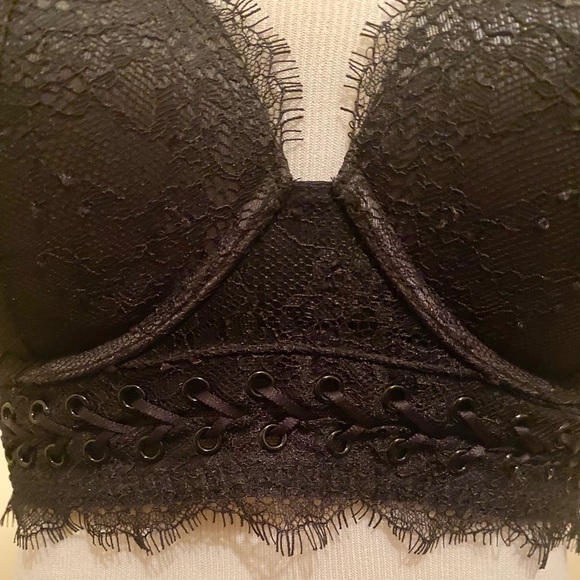 VS Very Sexy Multi-Way Lace Grommet Longline Bra - Picture 4 of 10